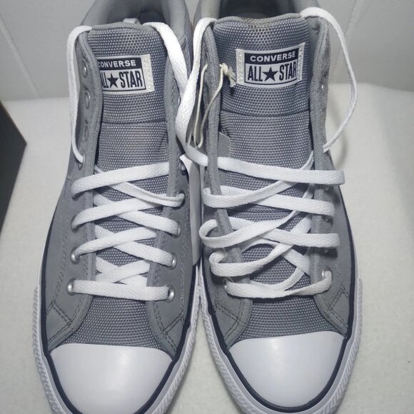 Converse Men's Size 12.0 CTAS Malden St Mid Classic Greysmoke/white A09499C -New - Picture 5 of 10